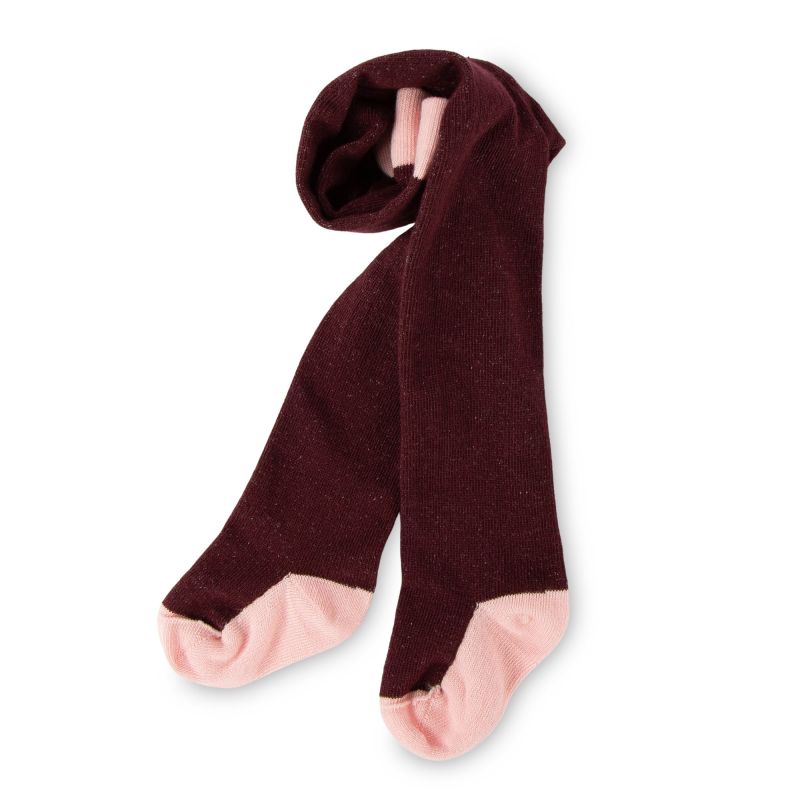 Sigikid Baby Strumpfhosen 2er-Set, rosa/dunkelrot Kostenloser Versand
