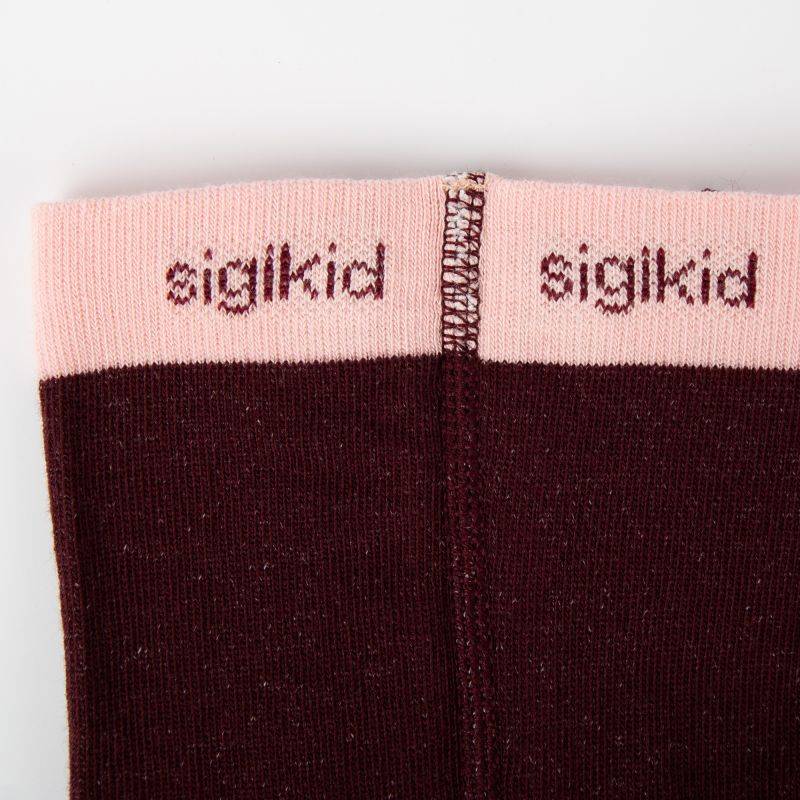 Sigikid Baby Strumpfhosen 2er-Set, rosa/dunkelrot Kostenloser Versand