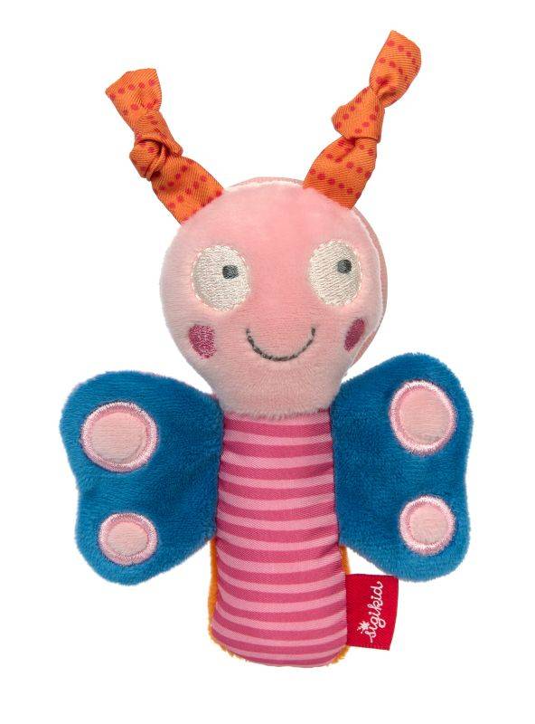 Sigikid Baby Greifling Schmetterling mit Spiegel, Red Stars VIP-Rabatte
