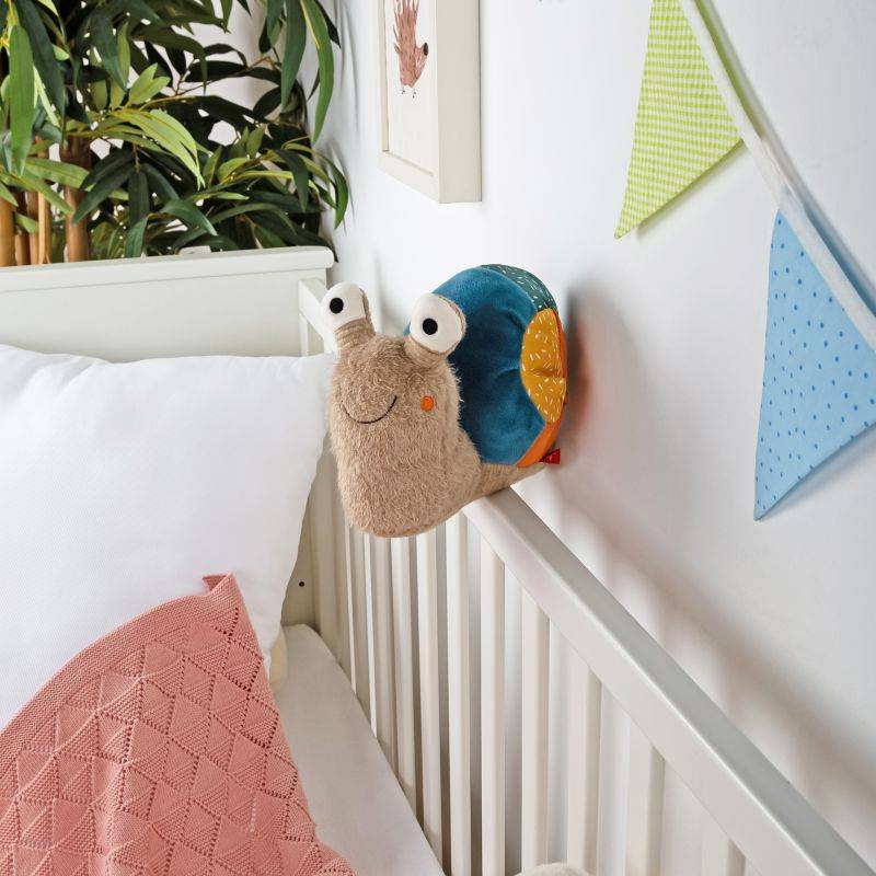 Sigikid Kuscheltier Schnecke, Patchwork Sweety Tiefpreis
