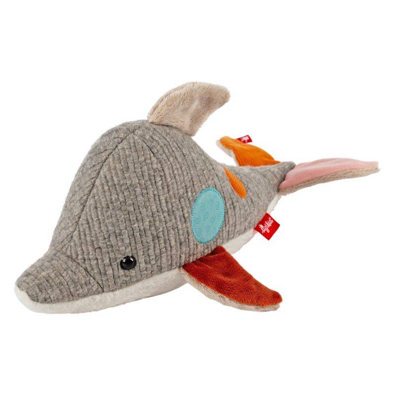 Sigikid Kuscheltier Delfin, Patchwork Sweety Zeitbegrenzte Promotion