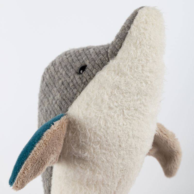 Sigikid Kuscheltier Delfin, Patchwork Sweety Zeitbegrenzte Promotion