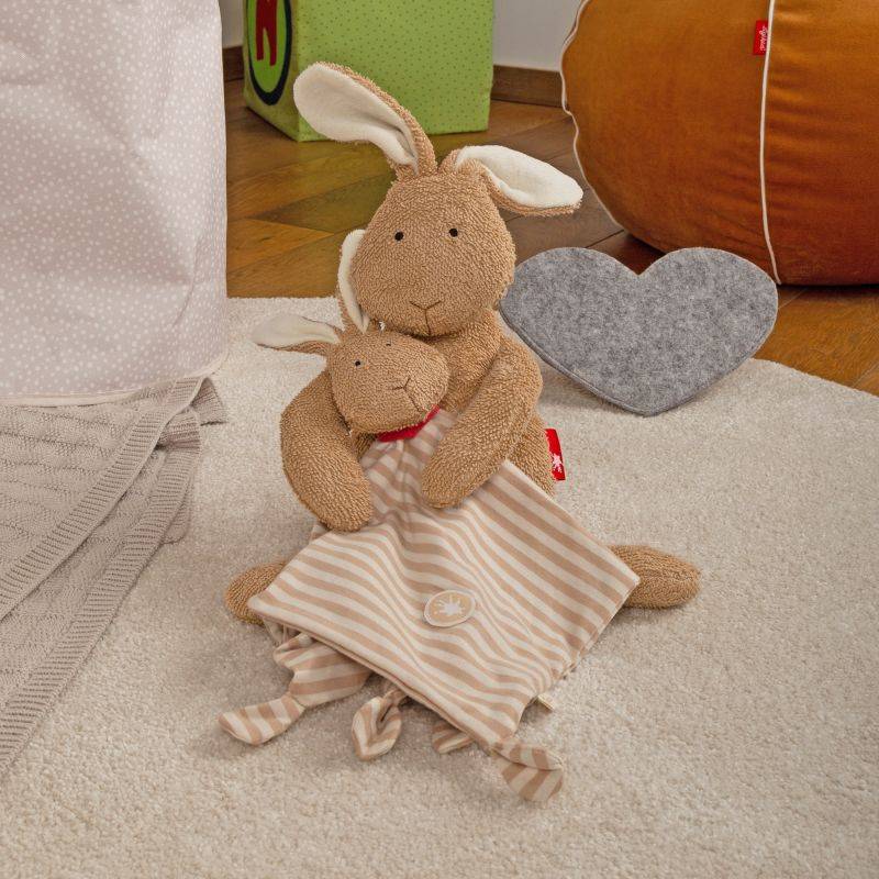 Sigikid Baby Schnuffeltuch Hase, beige Begrenzt auf 3 Tage