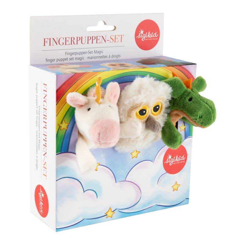 Sigikid Kinder Fingerpuppen Set Fantasie Black Friday Preise