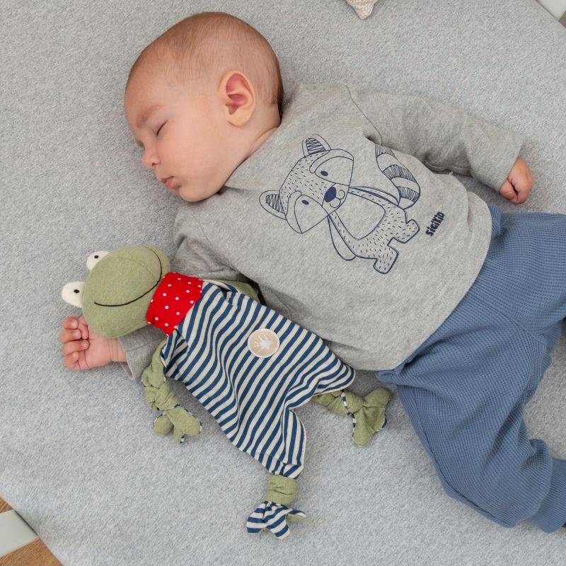 Sigikid Baby Schnuffeltuch Frosch Auslauf