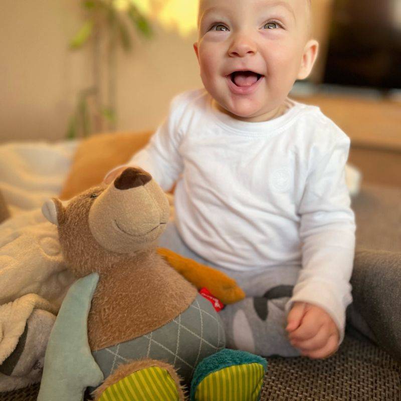 Sigikid Kuscheltier Bär, Patchwork Sweety Muttertagsangebot