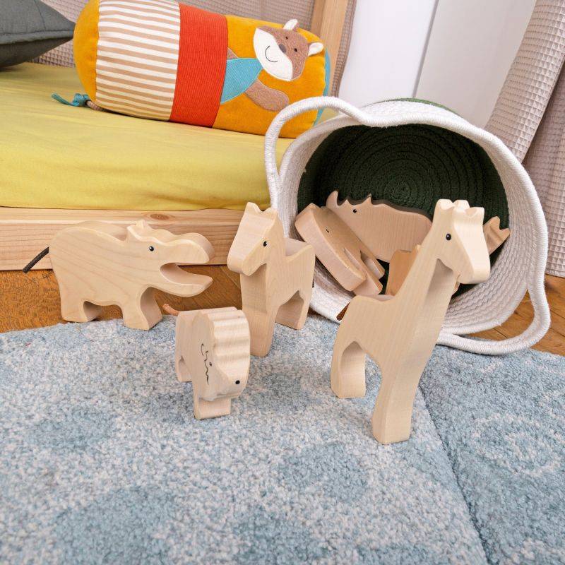 Sigikid Holztiere-Set Safari Saisonale Angebote