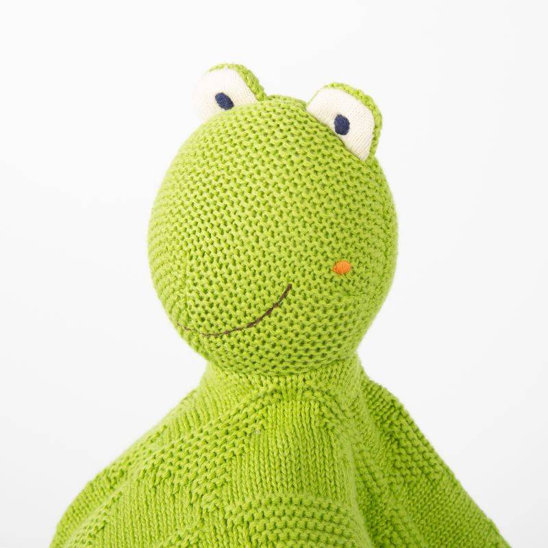 Sigikid Baby Strick-Schnuffeltuch Frosch Bis zu 50% Rabatt