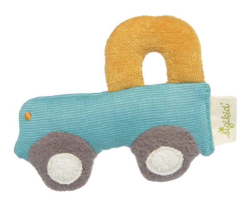 Sigikid Baby Greifling Auto, Green Collection Nur für heute