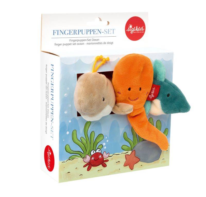 Sigikid Kinder Fingerpuppenset Ozean 50% Rabatt mit kostenlosem Versand