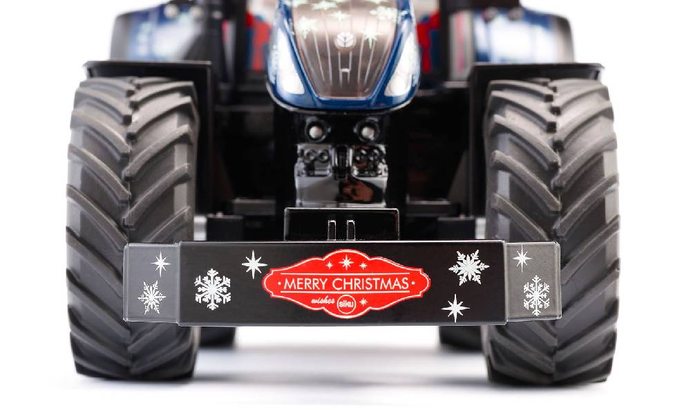 ﻿Siku New Holland Weihnachtstraktor 10322300000 Letzter Tag