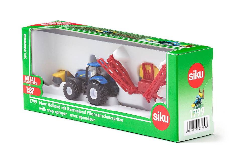 Siku New Holland mit Kverneland Pflanzenschutzspritze 10179900000 Clearance-Verkauf
