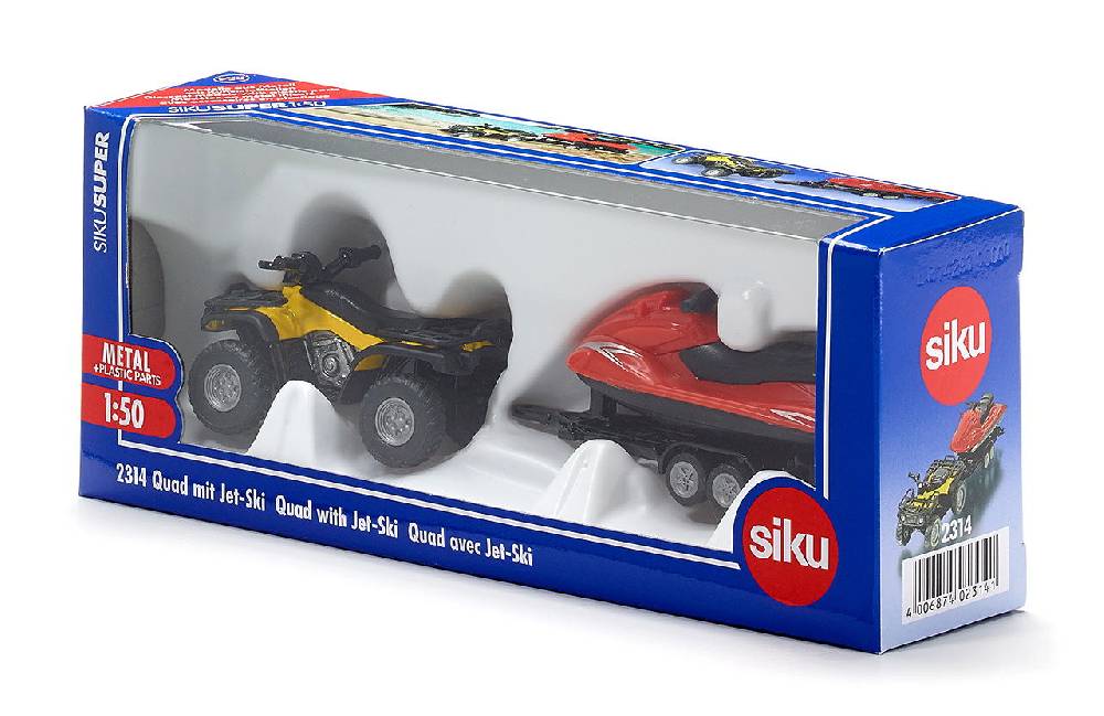 Siku Quad mit Anhänger 10231400004 50% Rabatt für begrenzte Zeit