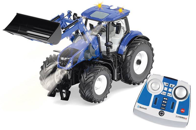 Siku New Holland T7.315 mit Frontlader, App-Steuerung und Bluetooth Fernsteuermodul 10679800000 Günstiger Verkauf