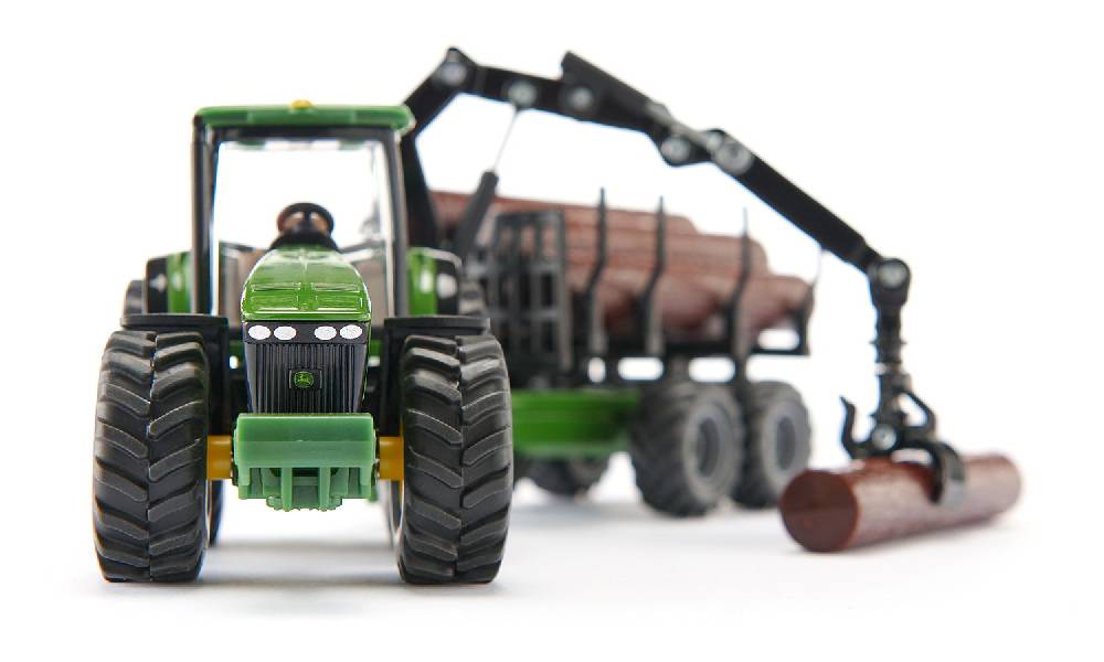 Siku Traktor mit Forstanhänger 10195400003 Bestseller