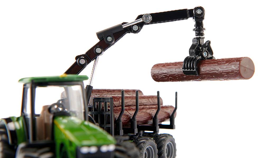 Siku Traktor mit Forstanhänger 10195400003 Bestseller