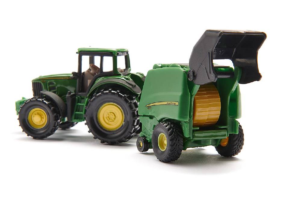Siku John Deere Traktor mit Ballenpresse 10166500001 VIP-Rabatte