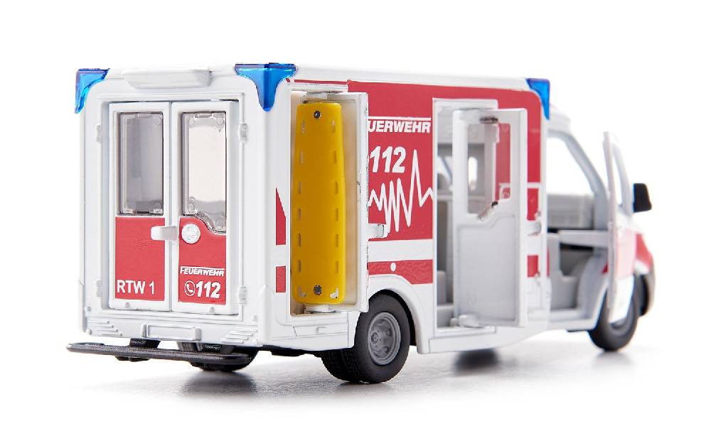 Siku Mercedes-Benz Sprinter MiesenTyp C Rettungswagen 10211500001 Letzte 2 Tage