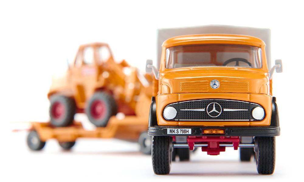 Siku Mercedes-Benz 710 mit Kramer 411 Radlader Bölling 10411700001 50% Rabatt mit kostenlosem Versand