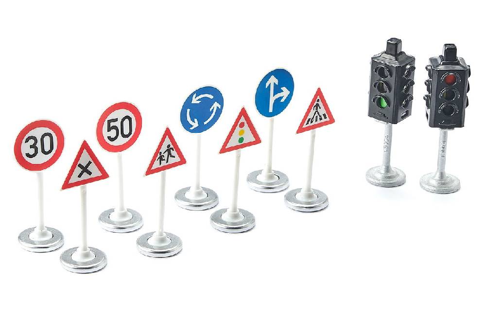 Siku Ampeln mit Verkehrsschildern 10559700004 Großer Ausverkauf
