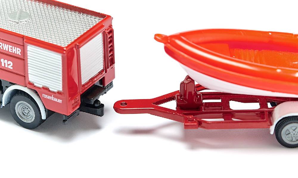 Siku Unimog Feuerwehr mit Boot 10163600005 Tägliche Deals
