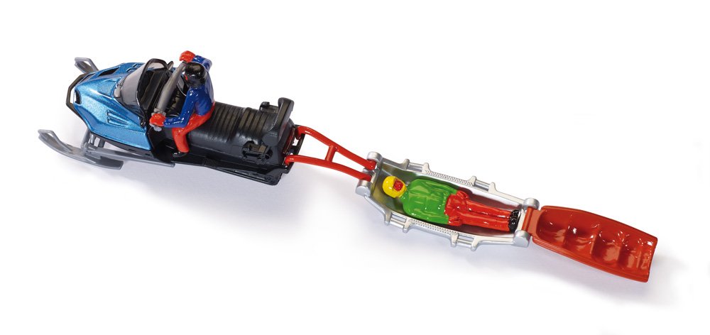 Siku Snowmobil mit Rettungsschlitten 10168400000 Clearance-Verkauf