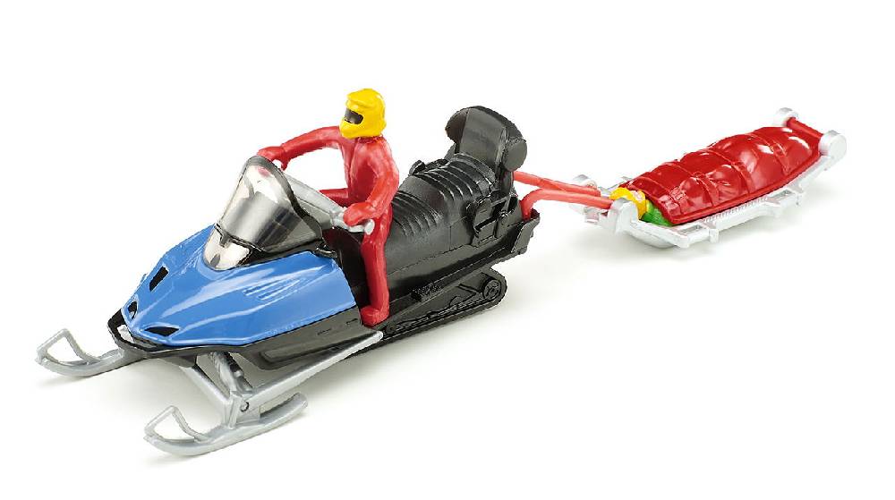 Siku Snowmobil mit Rettungsschlitten 10168400000 Clearance-Verkauf