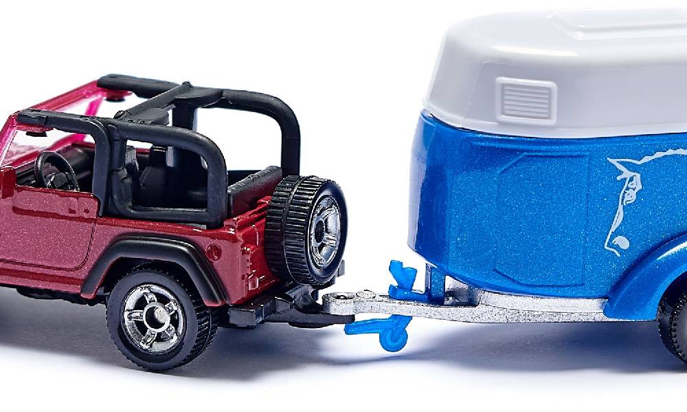Siku Jeep mit Pferdeanhänger 10165100004 Online