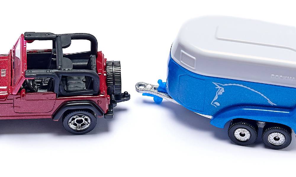 Siku Jeep mit Pferdeanhänger 10165100004 Online