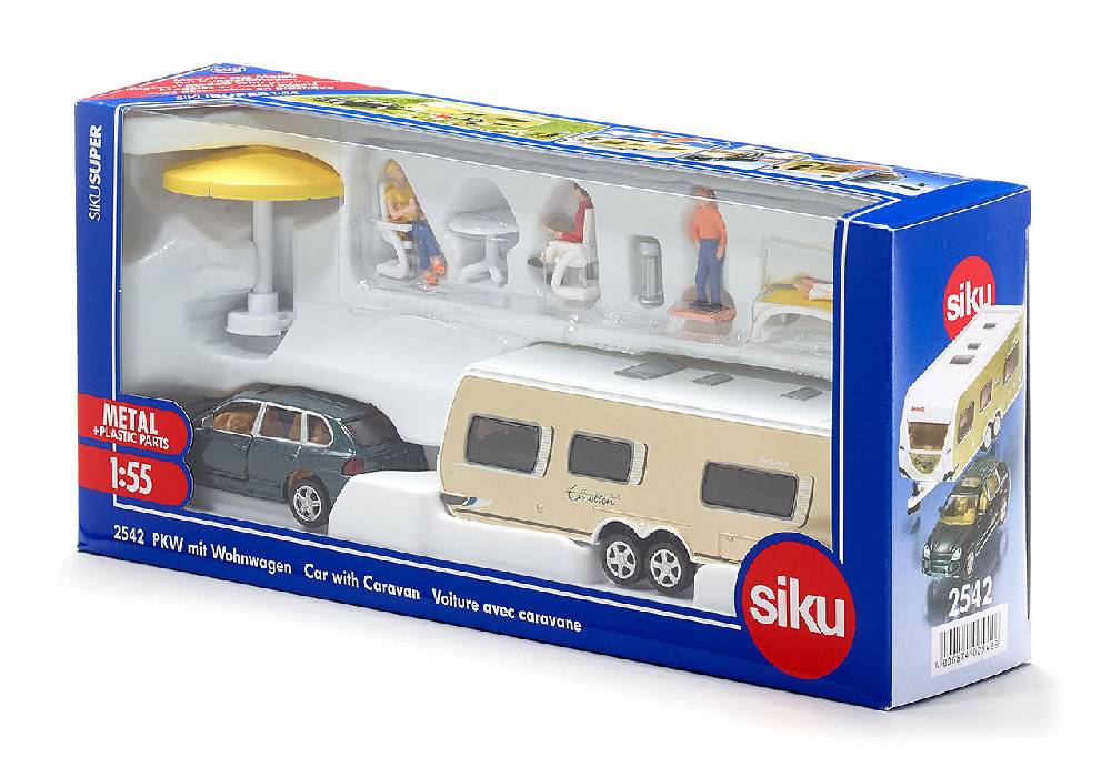 Siku PKW mit Wohnwagen 10254200003 Günstiger Verkauf