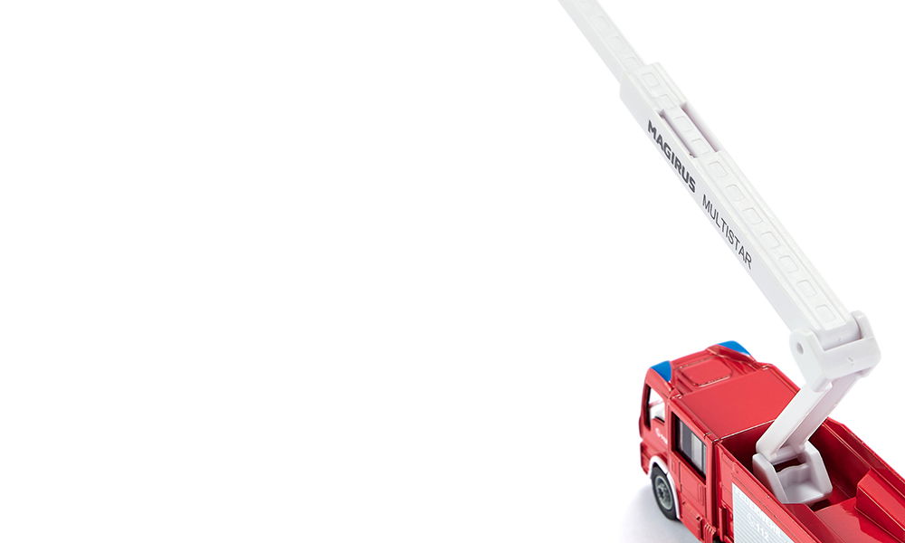 Siku Magirus Multistar TLF mit Teleskopmast 10174900001 Lagerräumung