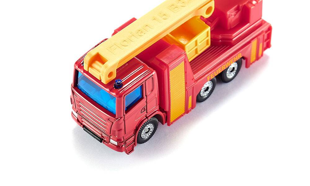 Siku Feuerwehr Hubrettungsbühne 10108000001 Auslauf