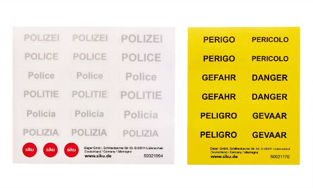 Siku Mercedes-Benz E-Klasse All Terrain 4X4 Polizei 10230200000 Großer Ausverkauf
