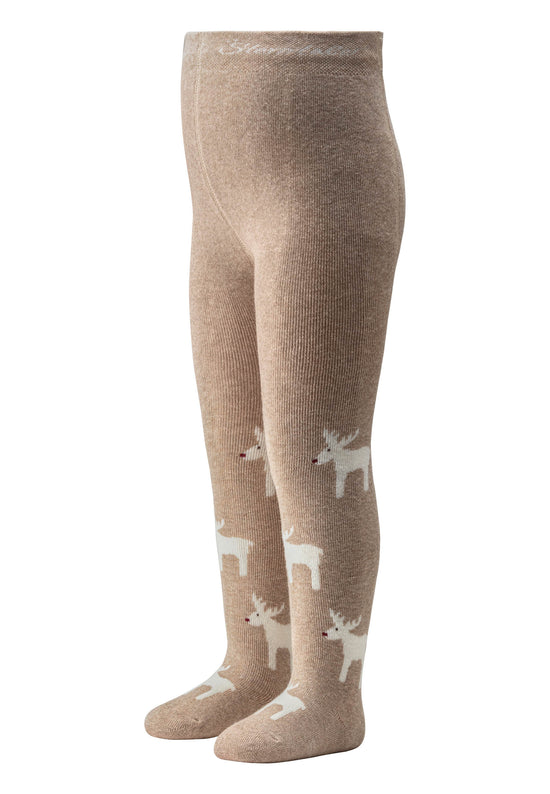 Sterntaler Weihnachtsstrumpfhose aus Baumwoll-Mischgewebe Vatertagsangebot