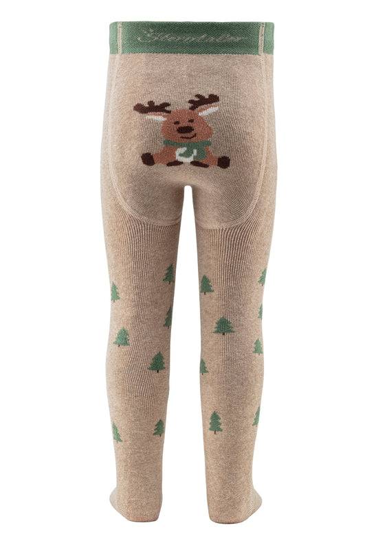 Sterntaler Krabbelstrumpfhose Weihnachten aus Baumwoll-Mix Jubiläumsangebot