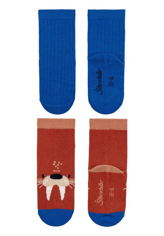 Sterntaler 6er Pack Baumwollsocken mit Walross-Motiv Neueste Mode
