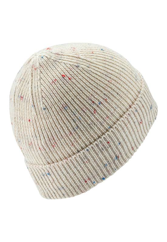 Sterntaler Mütze aus Strickware mit Sprenkeldesign Räumungsverkauf