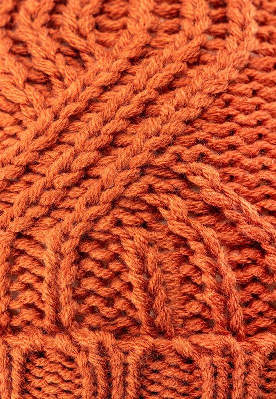 Sterntaler Mütze aus Strickware und Zopfmuster mit Umschlag Wochenangebot