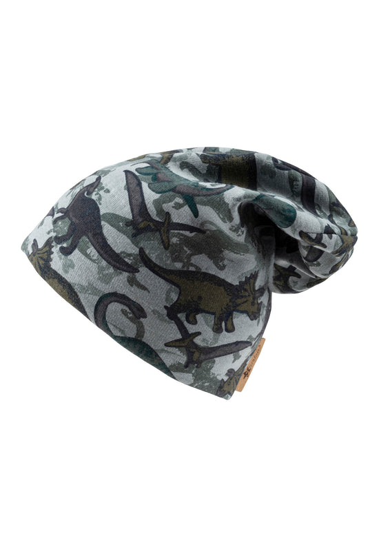 Sterntaler Beanie aus Sweat mit Dinosaurier-Motiv Letzte 2 Tage