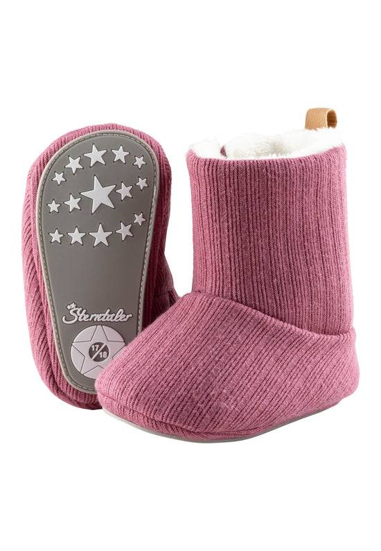 Sterntaler Baby-Stiefel in Strickoptik aus Jerseystoff Kostenloser Versand international