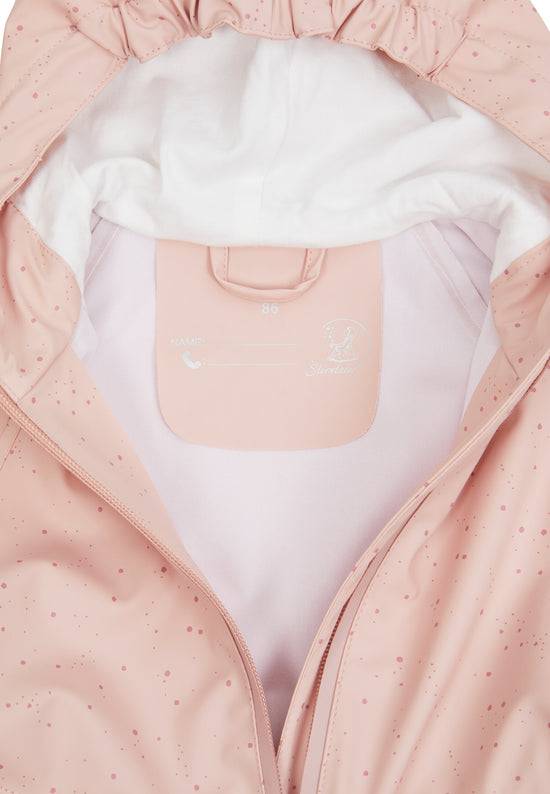 Sterntaler Regenjacke Punkte ungefüttert und wasserdicht, Rosa Outlet