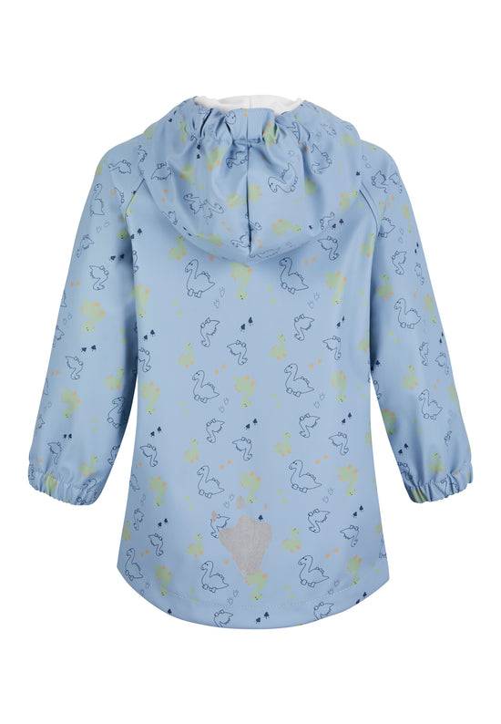 Sterntaler Regenjacke Dino ungefüttert und wasserdicht, Blau Auslauf