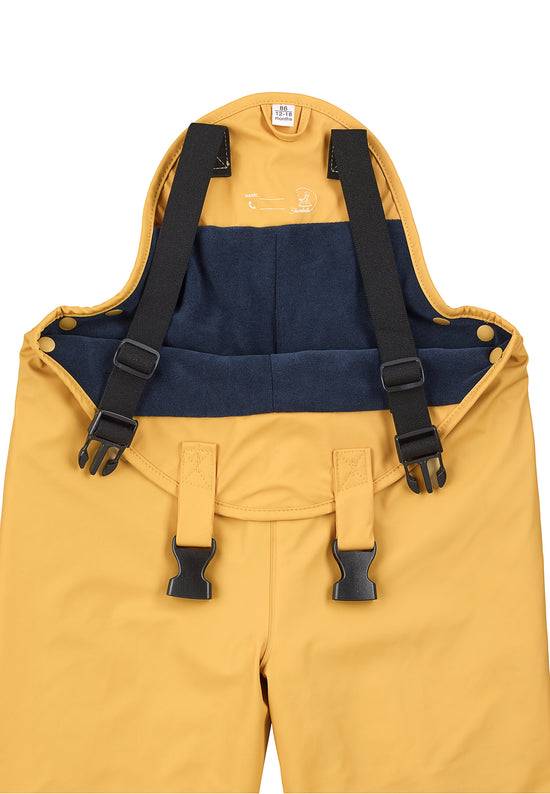 Sterntaler Regenträgerhose gefüttert mit Reflektoren, uni Flash Sale