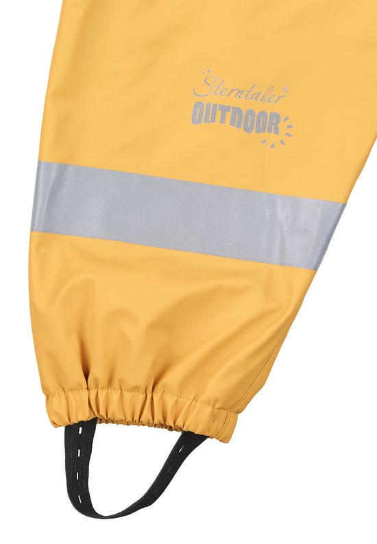 Sterntaler Regenträgerhose gefüttert mit Reflektoren, uni Flash Sale