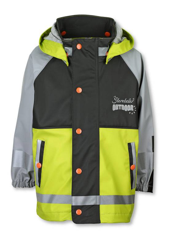 Sterntaler Funktions-Regenjacke mit Reflektoren, wasserdicht Black Friday