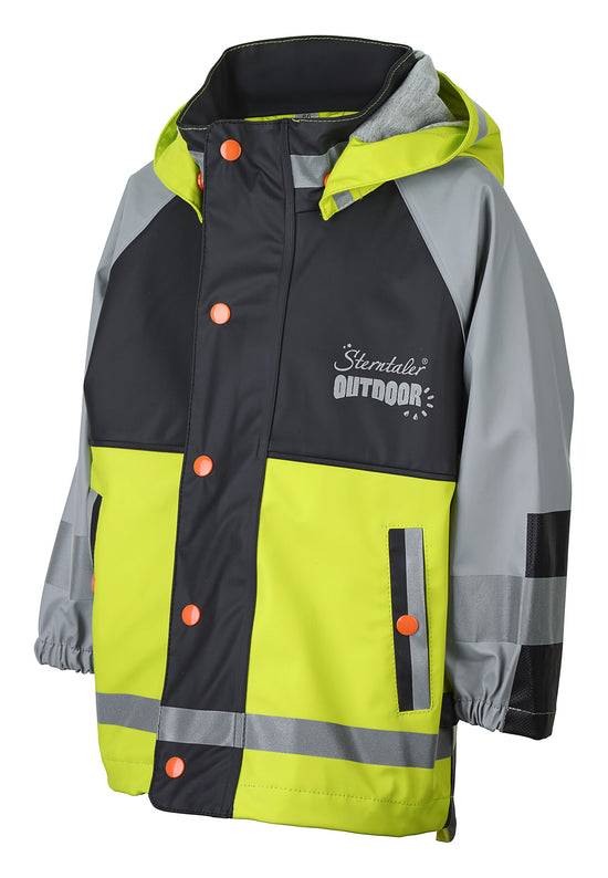 Sterntaler Funktions-Regenjacke mit Reflektoren, wasserdicht Black Friday