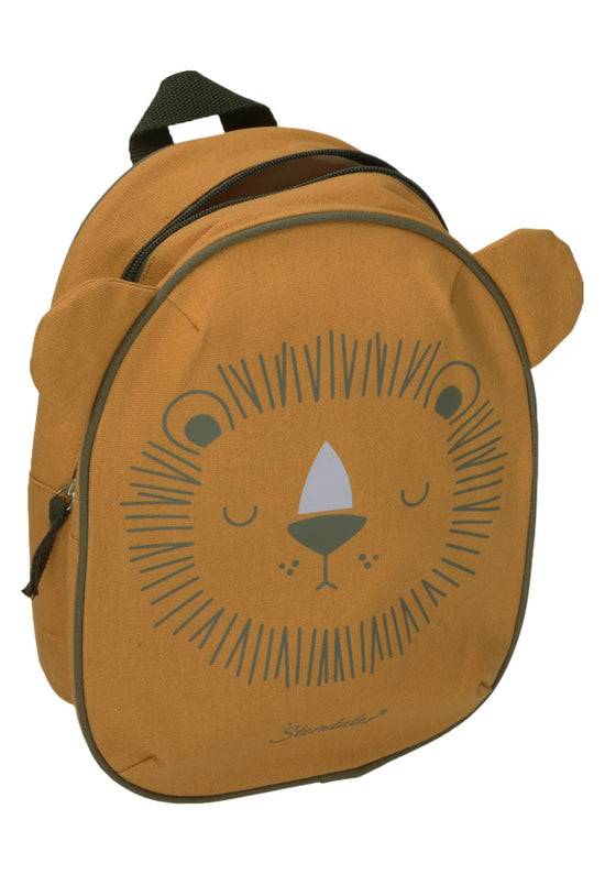 Sterntaler Rucksack Löwe Lio in rost mit 3D-Ohren, 4,5L Nur für heute