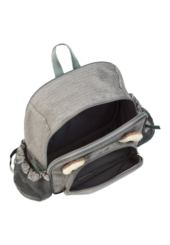 Sterntaler Funktions-Rucksack Bär Ben in Grau mit 3D-Ohren, 5L Fabrikladen
