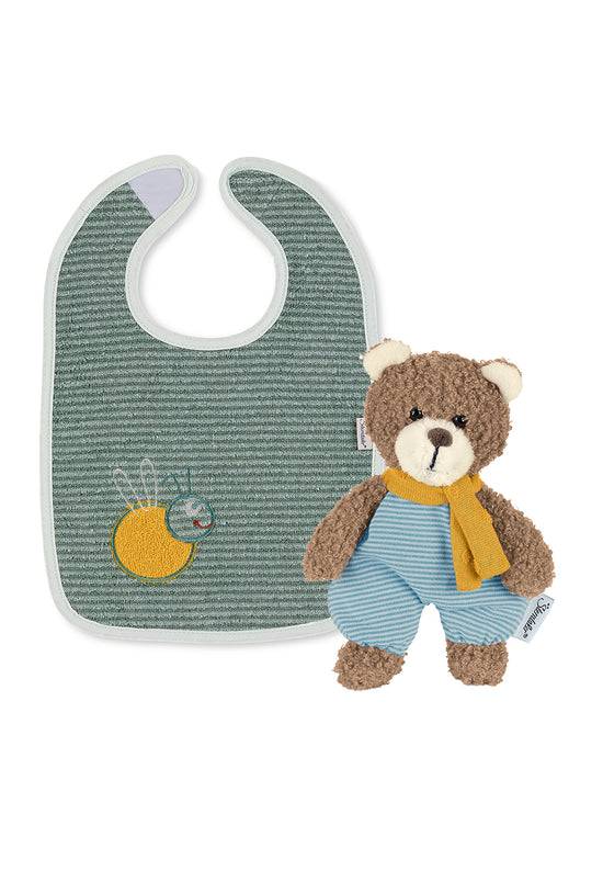 Sterntaler Geschenk-Set Bär Ben in Grün, Braun und Blau Hotsell