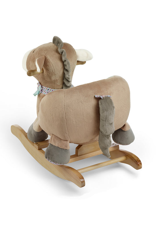 Sterntaler Schaukeltier Pony Pauline in Braun und Türkis Fabrikpreis